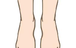健康な足