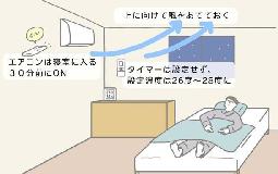 tob.002　寝ている時のエアコン使用